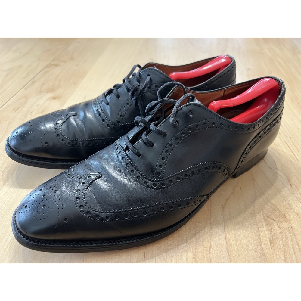 Church's Chetwynd Mens Black Leather Wingtip Oxford Shoes Size UK 10.5 USA 11.5